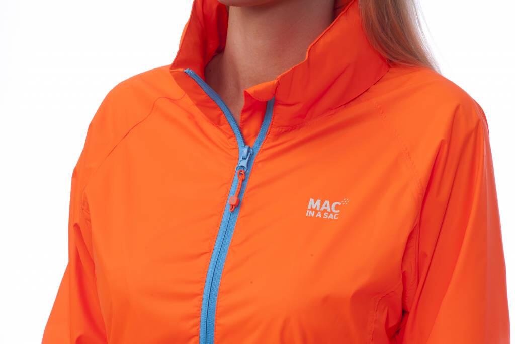 Mac in a Sac – Regenjas - Neon Orange 3/5