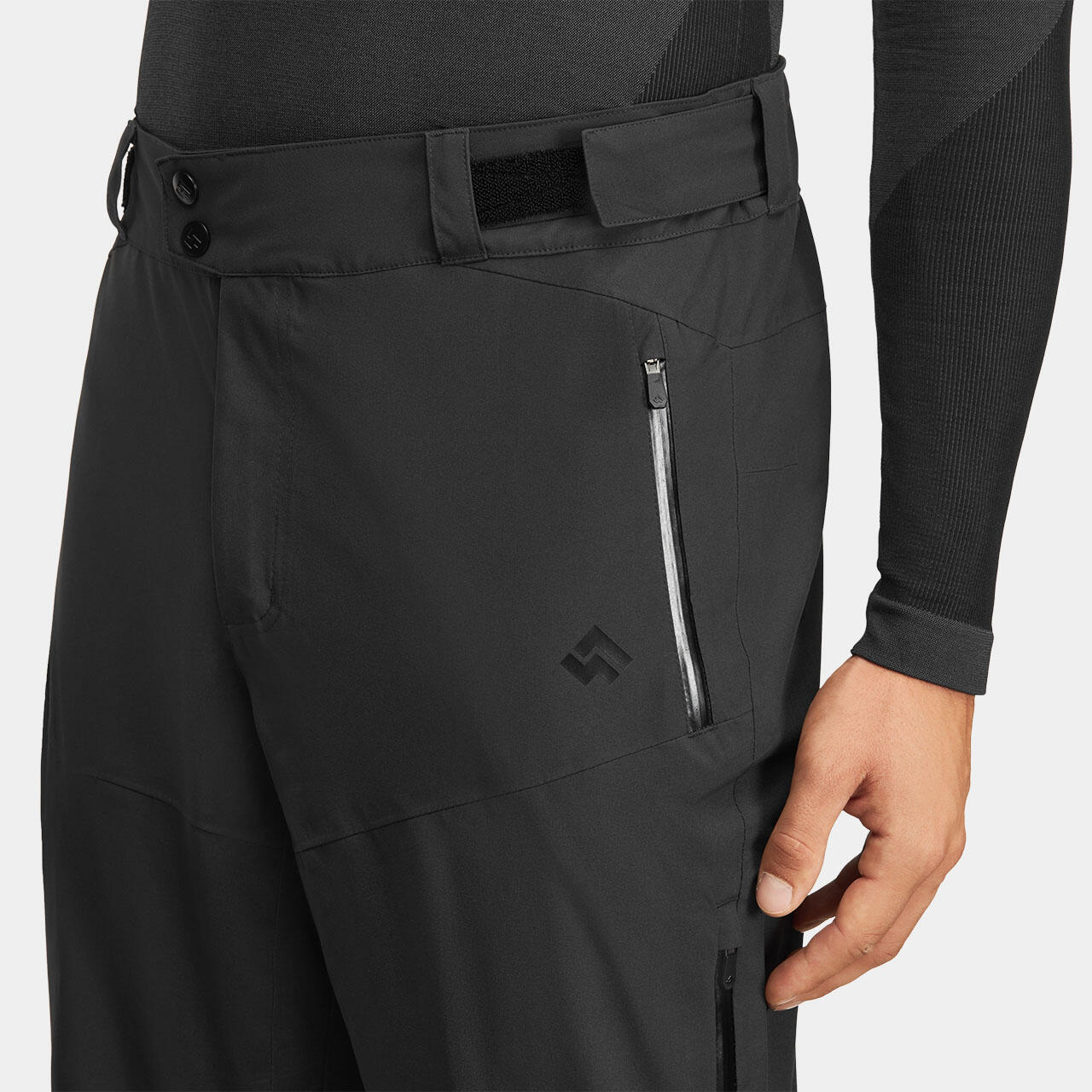 Stevige herenbroek voor bergtrekking heren Alpinus Gomtu met 20.000 mm membraan 4/7