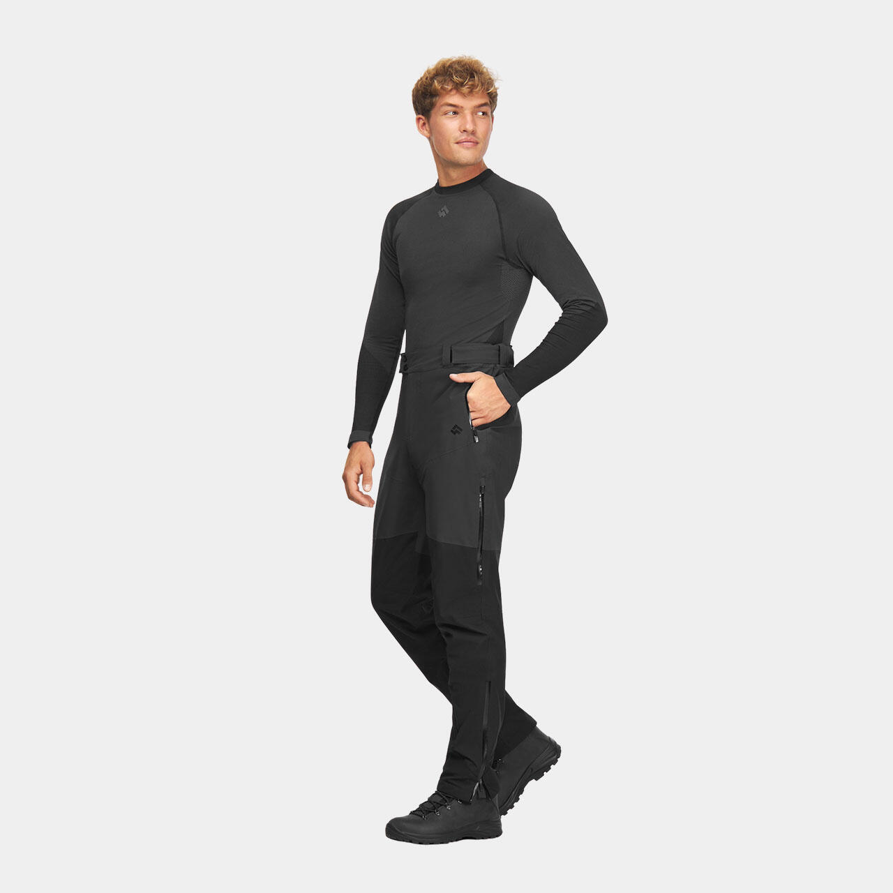 Stevige herenbroek voor bergtrekking heren Alpinus Gomtu met 20.000 mm membraan 3/7