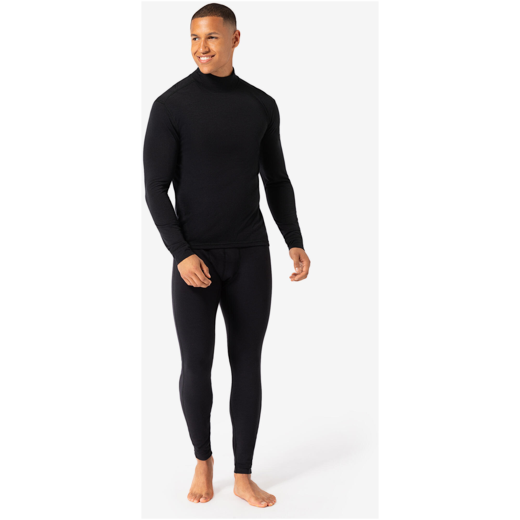 Sous maillot manches longues col roulé super.natural Tundra175 2/4