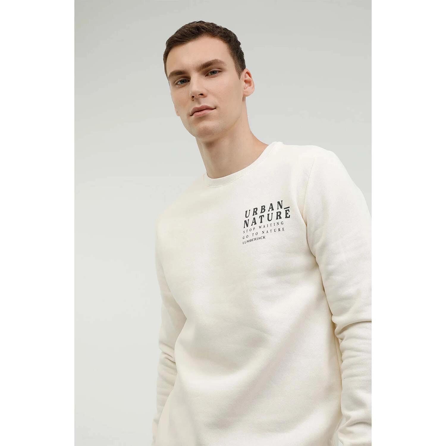Bluza męska LUMBERJACK NATURE BACK PRINTED SWEATSHIRT 3/5
