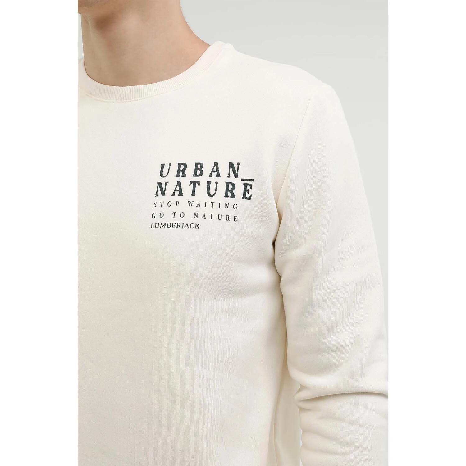 Bluza męska LUMBERJACK NATURE BACK PRINTED SWEATSHIRT 4/5