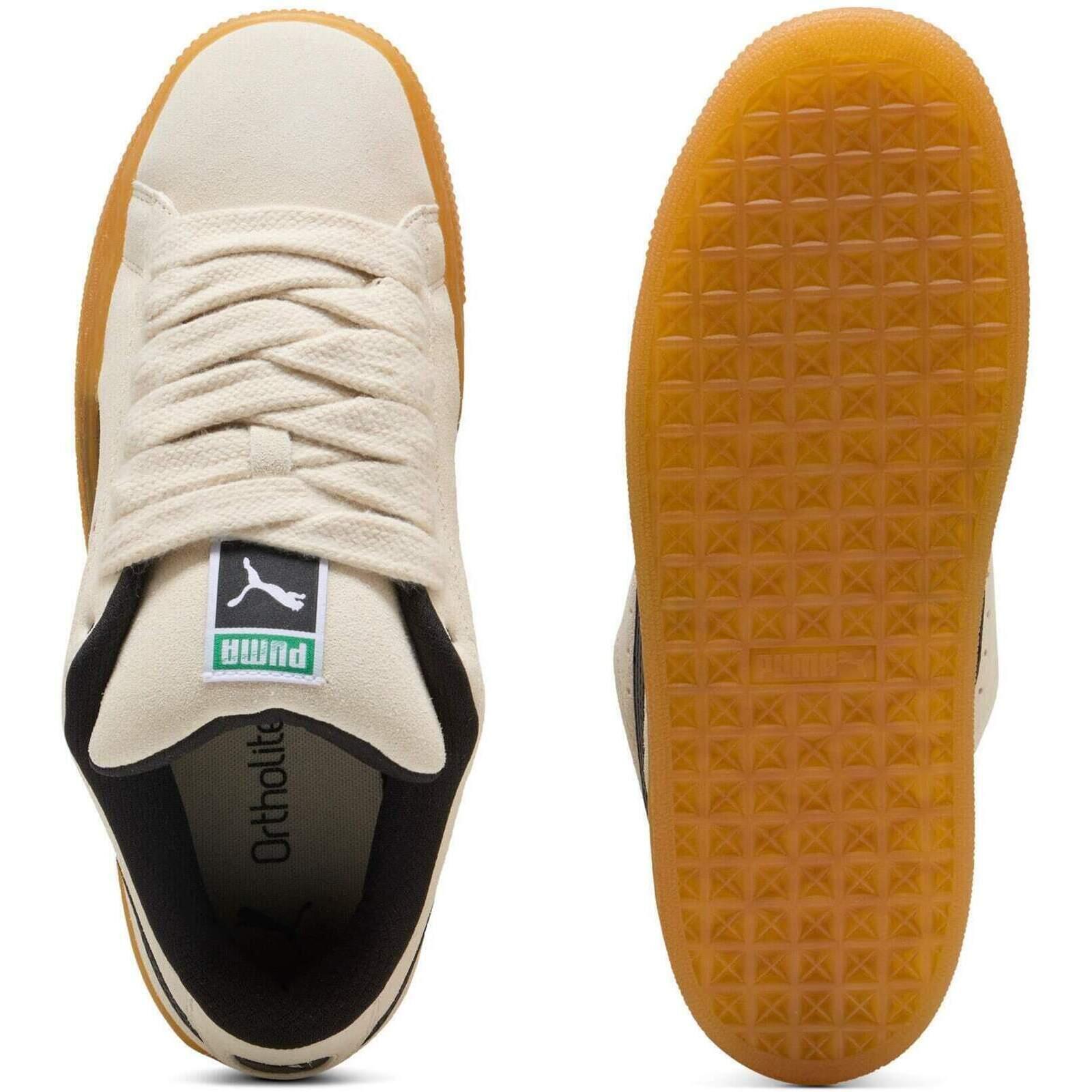 Baskets Puma Suede Xl Dark Risk, Beige, Unisexe 2/6