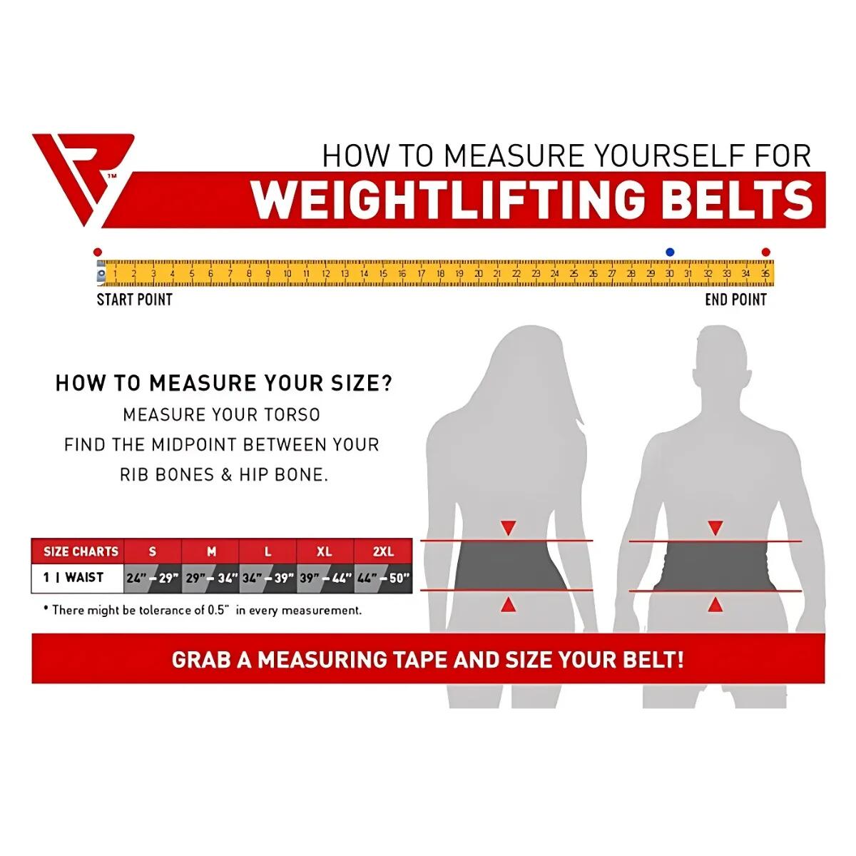 ARLO 4 Inch Medium Tan Leather Weightlifting Belt - Größe: S 5/7