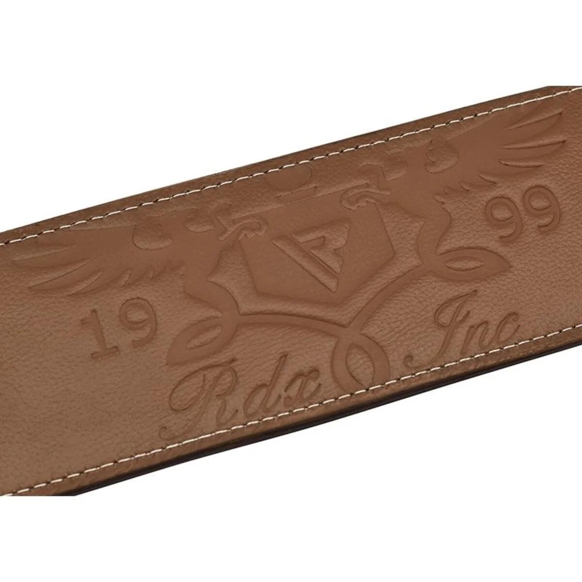 ARLO 4 Inch Medium Tan Leather Weightlifting Belt - Größe: S 6/7
