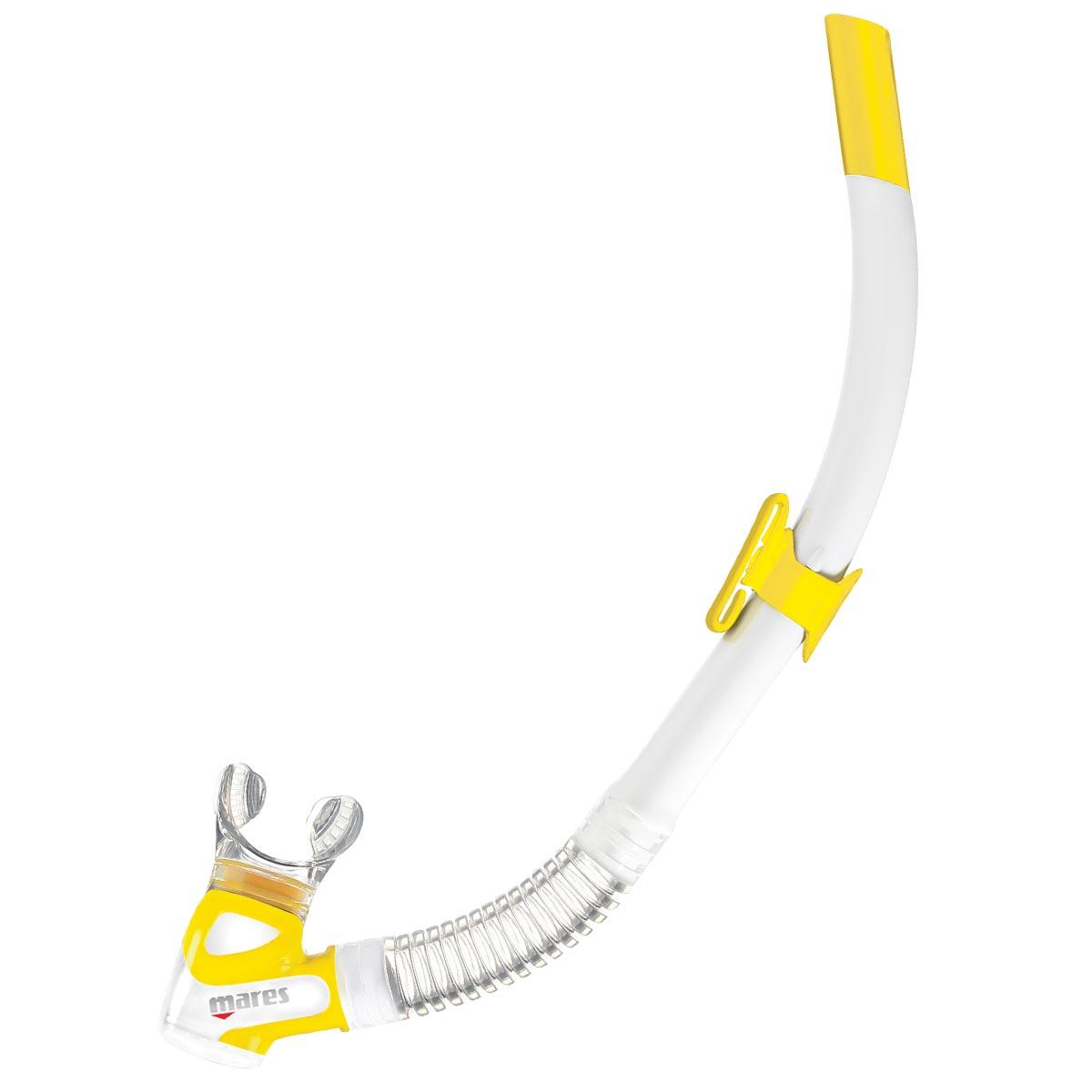 Mares - Tuba Mares Rebel Flex - Tuba - Blanc|jaune - Taille Unique - Decathlon
