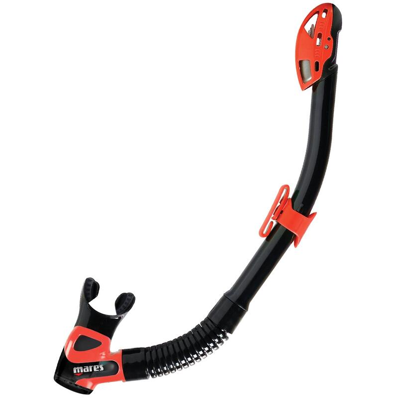 Snorkel Mares - REBEL DRY Black, Rosu