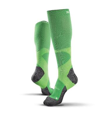 Soxpro trekking mid sokken met anti-verstuiking trekking grip paars