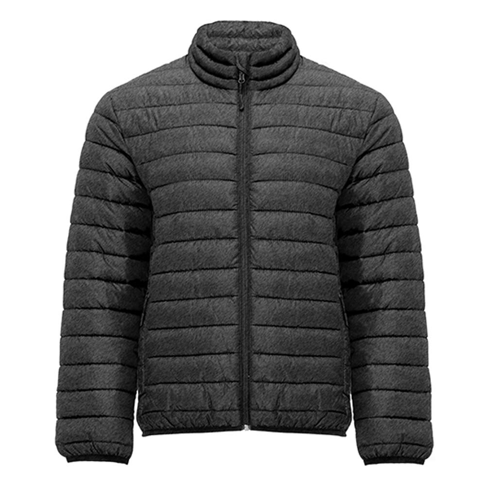 Roly - Veste Matelassée Finland Homme (noir Chiné) - Doudoune Synthétique - Marron|noir|vert - 56 3xl - Decathlon