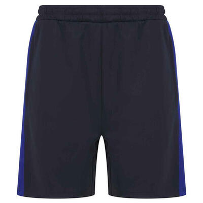Unisex gebreide ritsbroek voor volwassenen (zwart/gunmetaalgrijs)