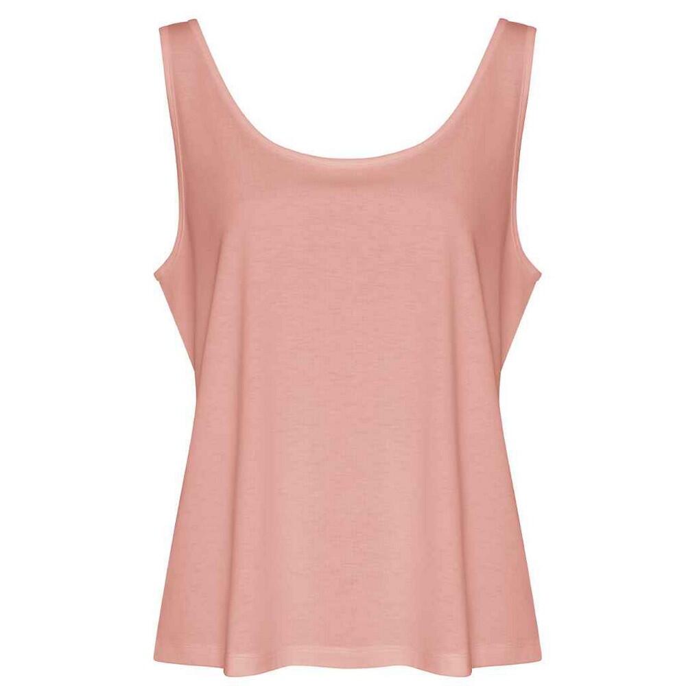 AWDIS Camiseta Sin Mangas de Triblend para Mujer Rosa Dusty