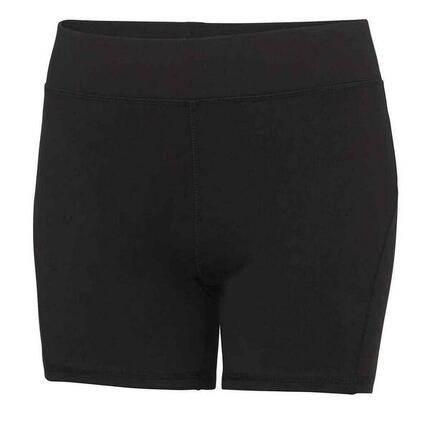 Dames Cool Training Shorts (Jet Zwart)