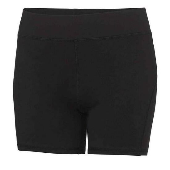 Dames Cool Training Shorts (Jet Zwart)