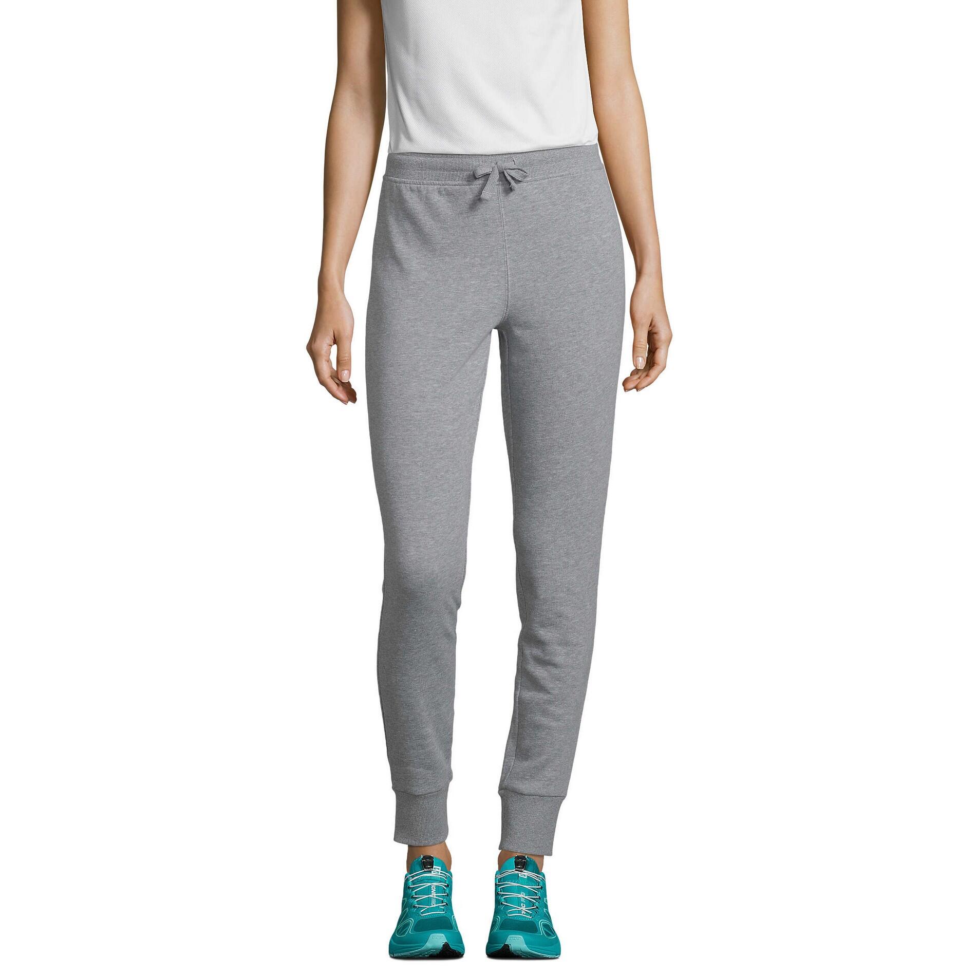 SOL'S Calças de jogging Jet Melange para senhora/senhora Melange Cinza