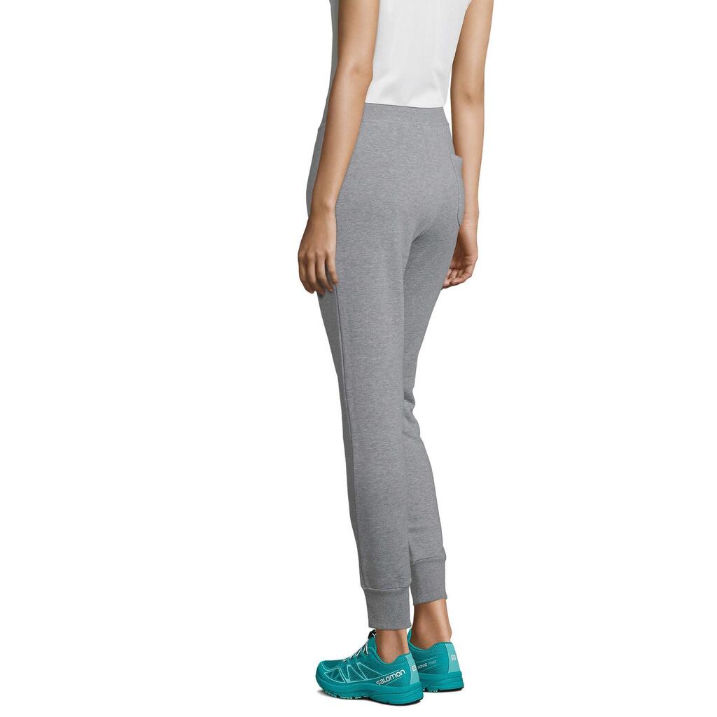 Womens/Ladies Jet Melange Jogging Bottoms (Grey Melange)