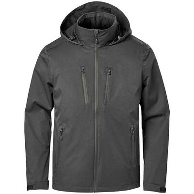 Heren scirocco lichtgewicht soft shell jas (graniet)