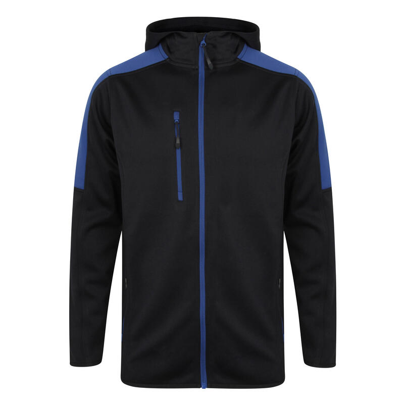 Veste Softshell ACTIVE Adulte (Bleu Marine / Bleu Roi)