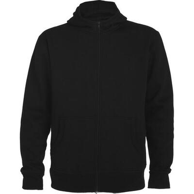Heren montblanc full zip hoodie (zwart)