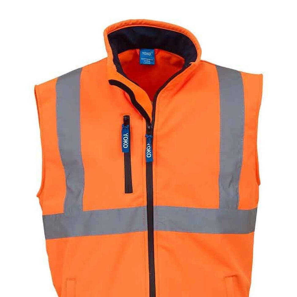 Softshellowa Kamizelka Dla Dorosłych Unisex HiVis
