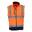 Veste Sans Manches Adulte (Orange / Bleu Marine)