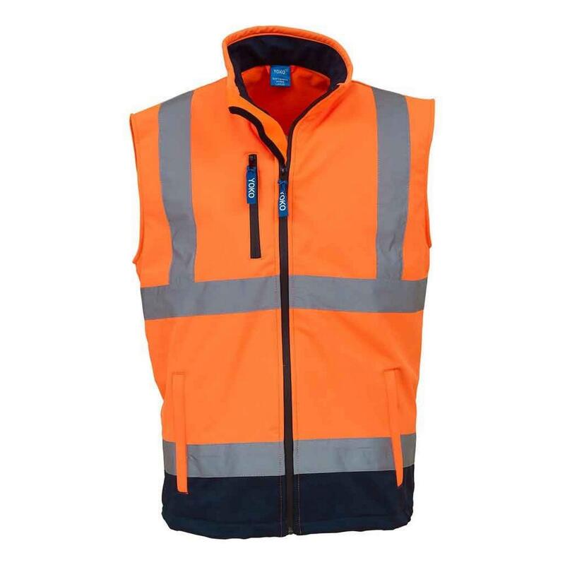 Gilet Drumeții În Natură Yoko HI-VIS Adulți