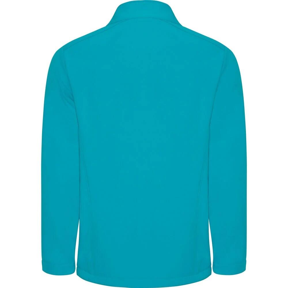 Heren Nebraska Soft Shell Jas (Aquamarine) 2/4