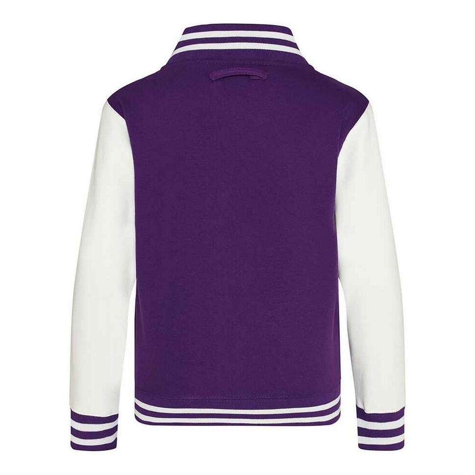 Kurtka Dziecięca W Kontrastowe Paski Varsity