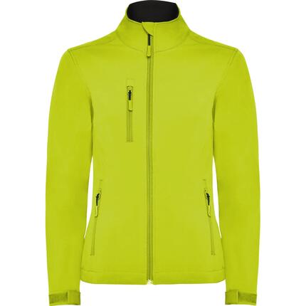 Dames Nebraska Zachte Shell Jas (Fles groen)