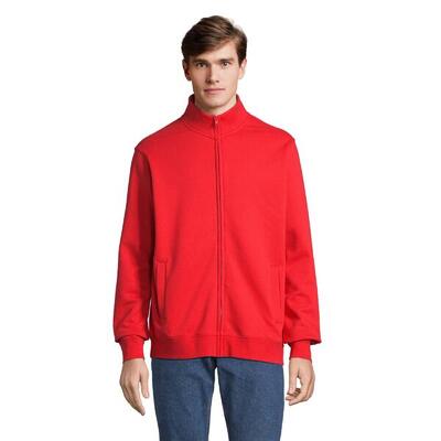 Giacca Cerniera Su Intera Lunghezza Adulto Unisex SOLS Cooper Rosso Acceso