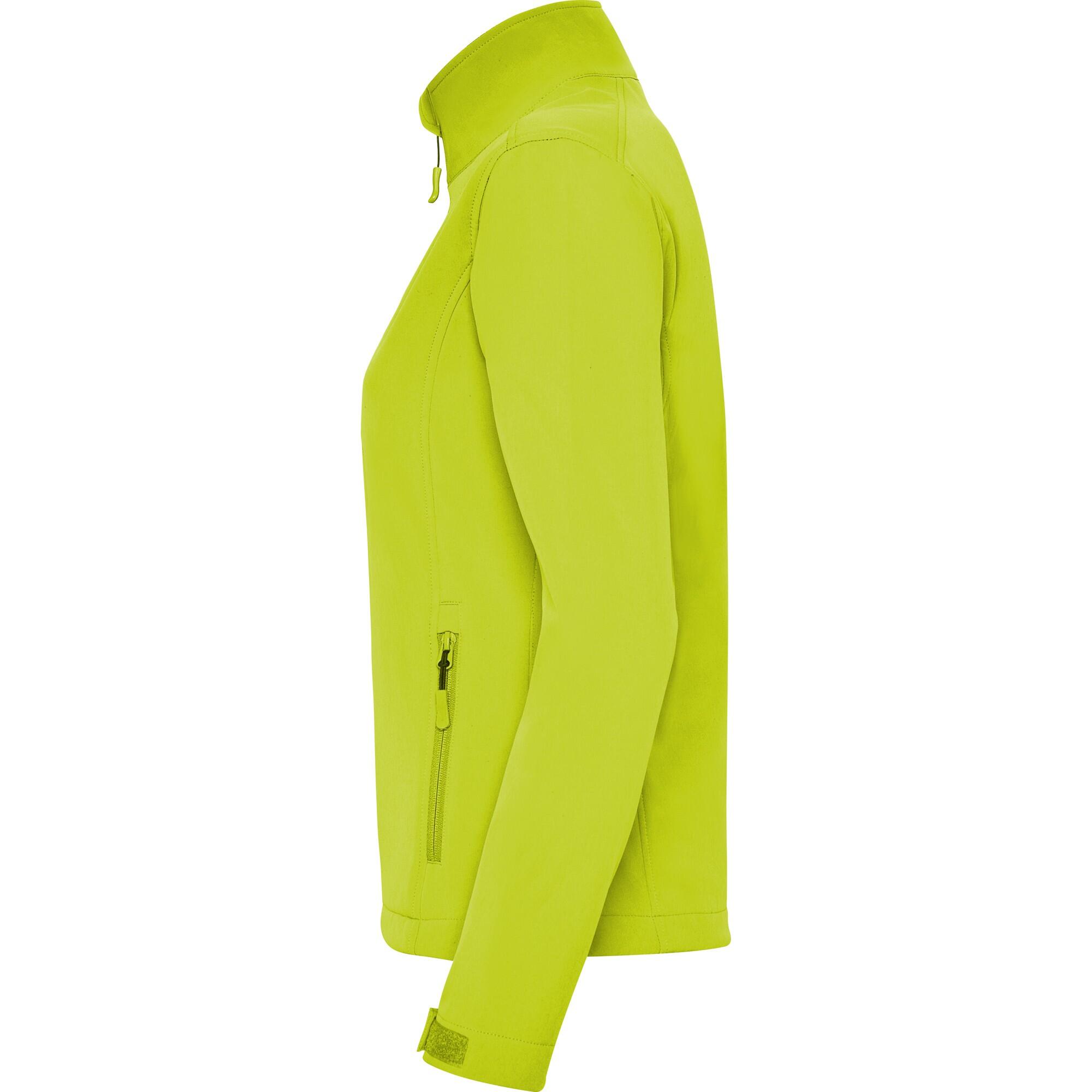 Veste Softshell NEBRASKA Femme (Vert Néon) 3/4