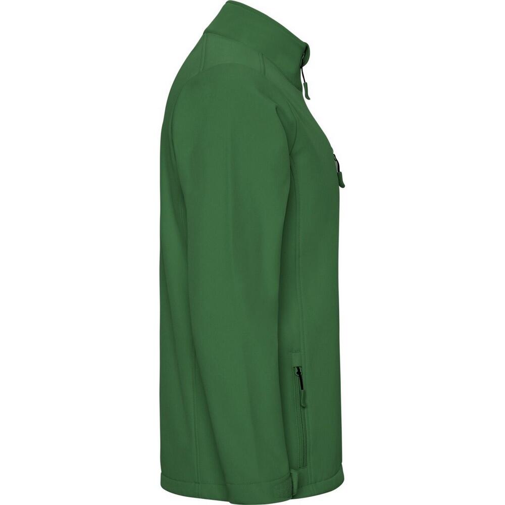 Casaco Nebraska Soft Shell para homem (Verde Garrafa) 4/4