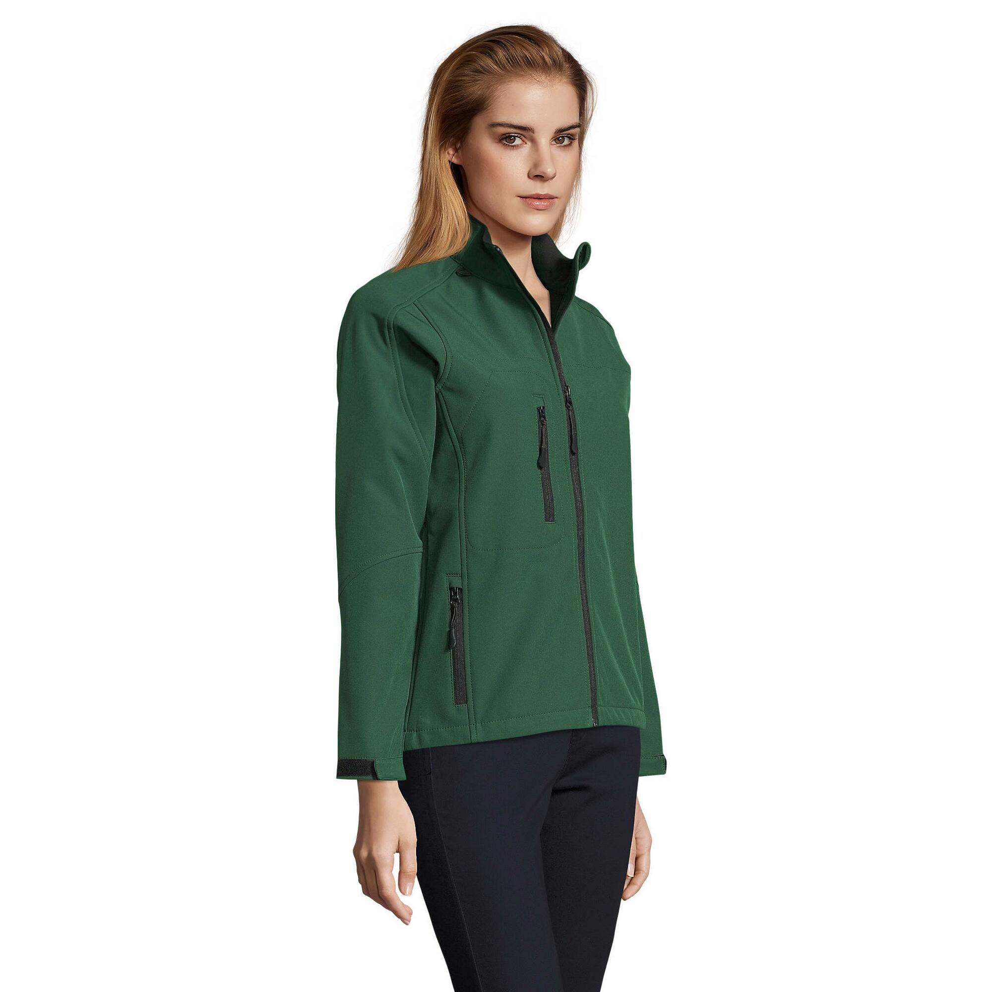 Veste Softshell ROXY Femme (Vert Bouteille) 3/4