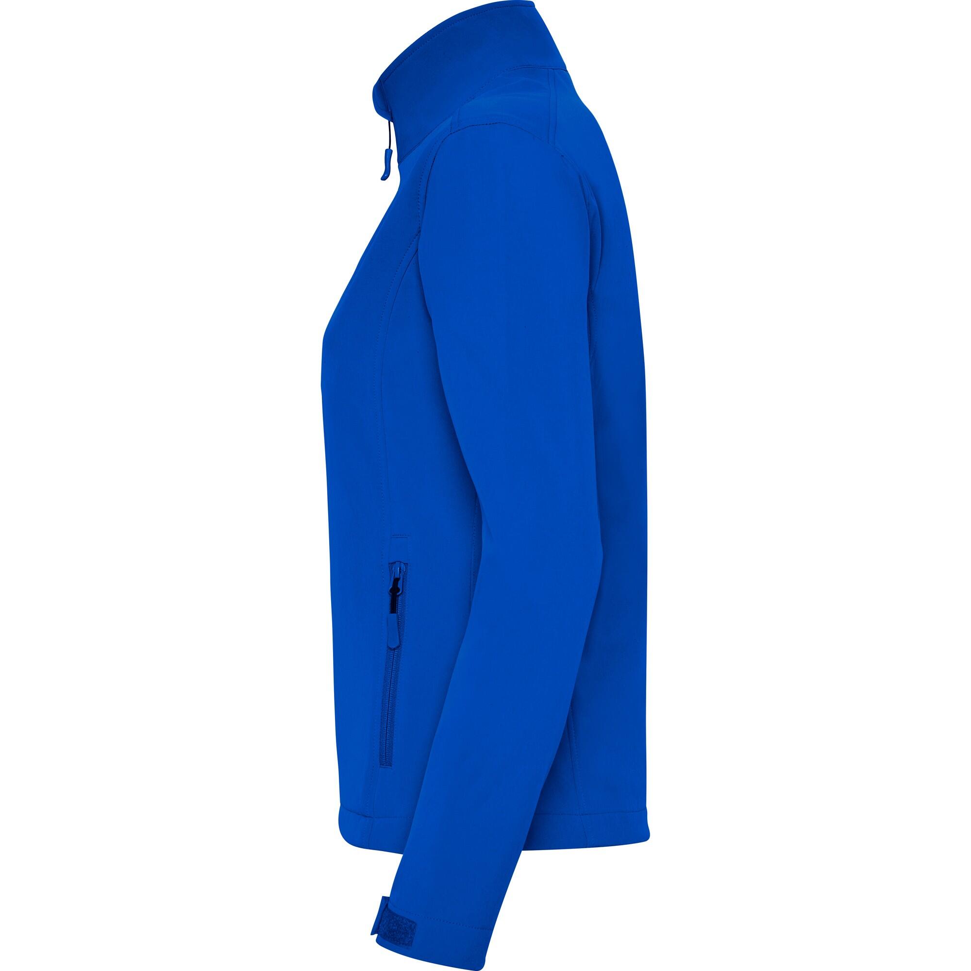 Casaco Nebraska Soft Shell para senhora/senhora (Azul Real) 3/4