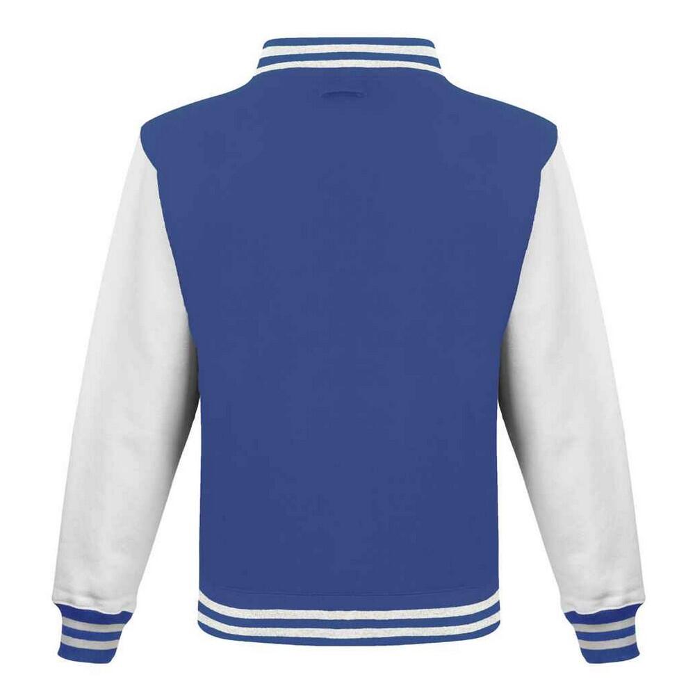 Blouson D´université Adulte (Bleu Roi / Blanc) 2/2