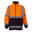 Veste Polaire Homme (Orange Fluo / Bleu Marine)