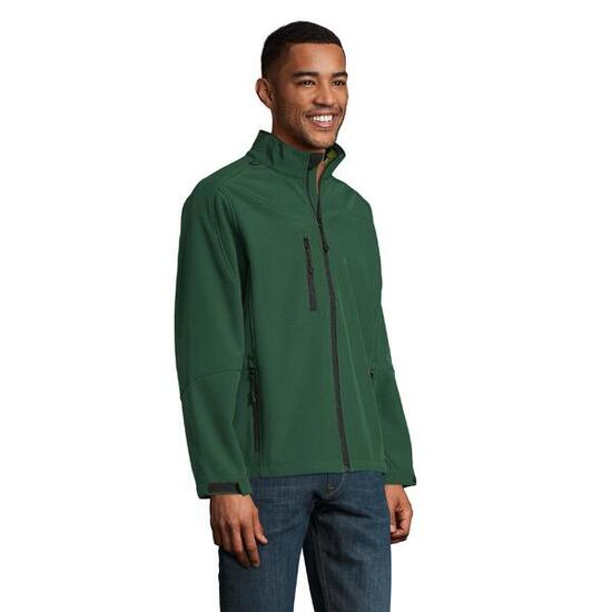 Veste Softshell RELAX Homme (Vert Bouteille)
