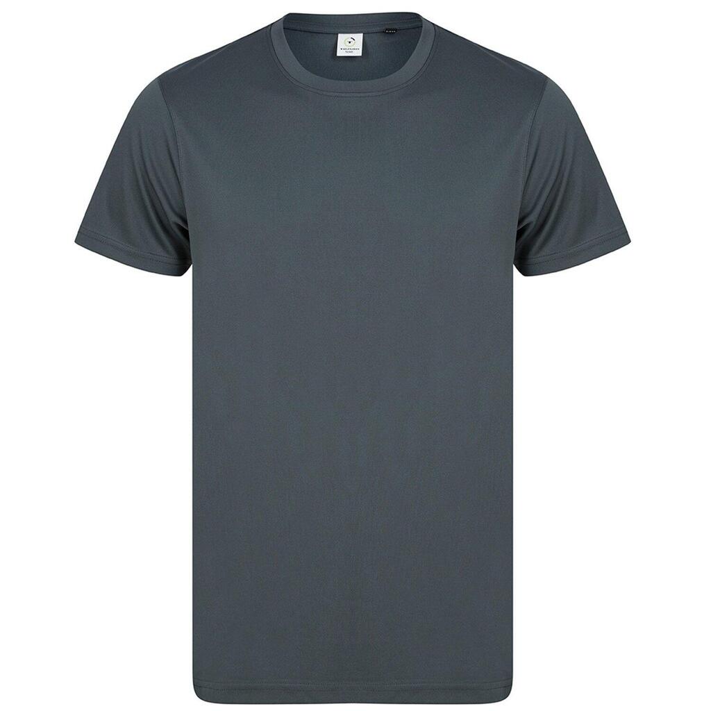 Unisex Adult Performance polyester TShirt (Charcoal Grey)