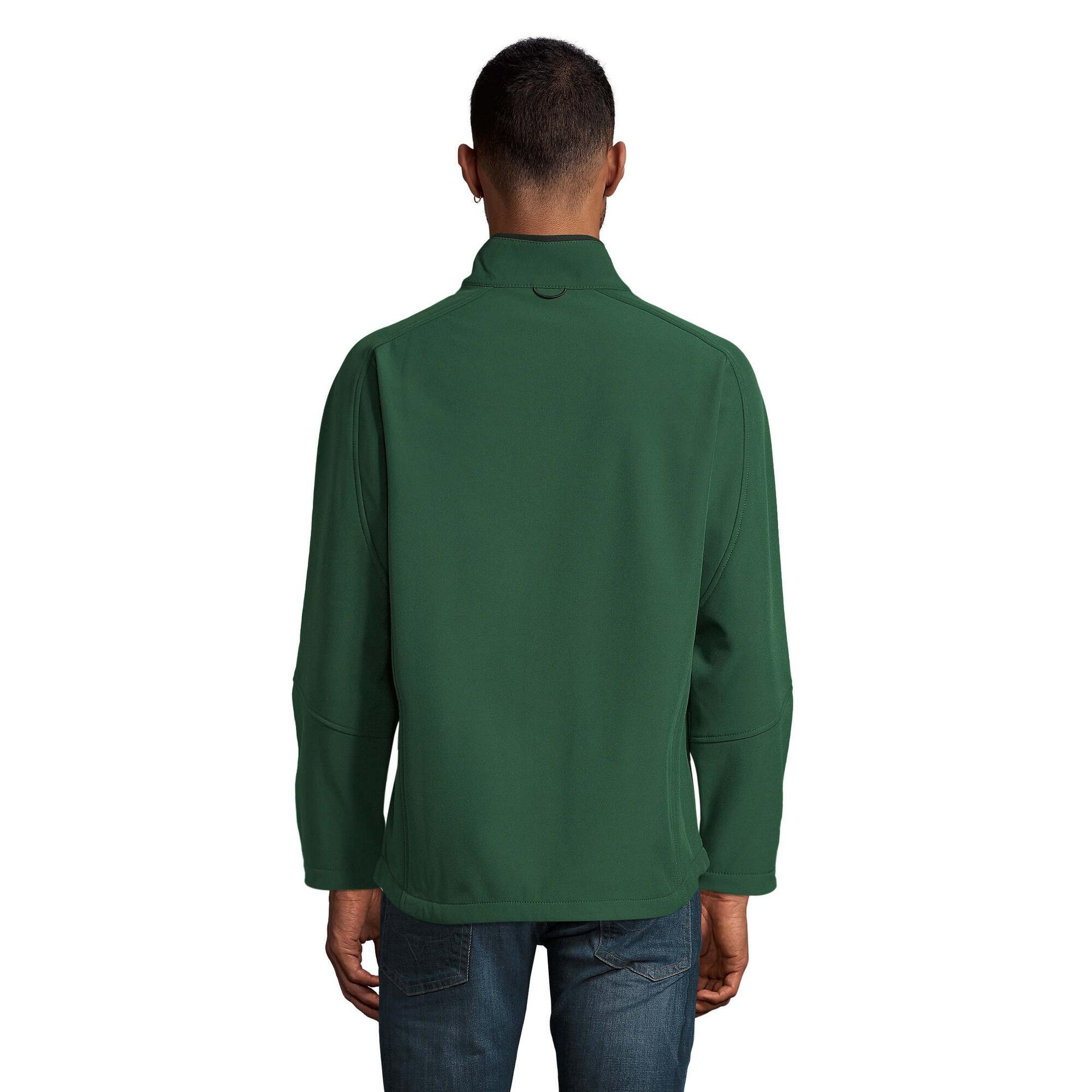 Veste Softshell RELAX Homme (Vert Bouteille) 2/4