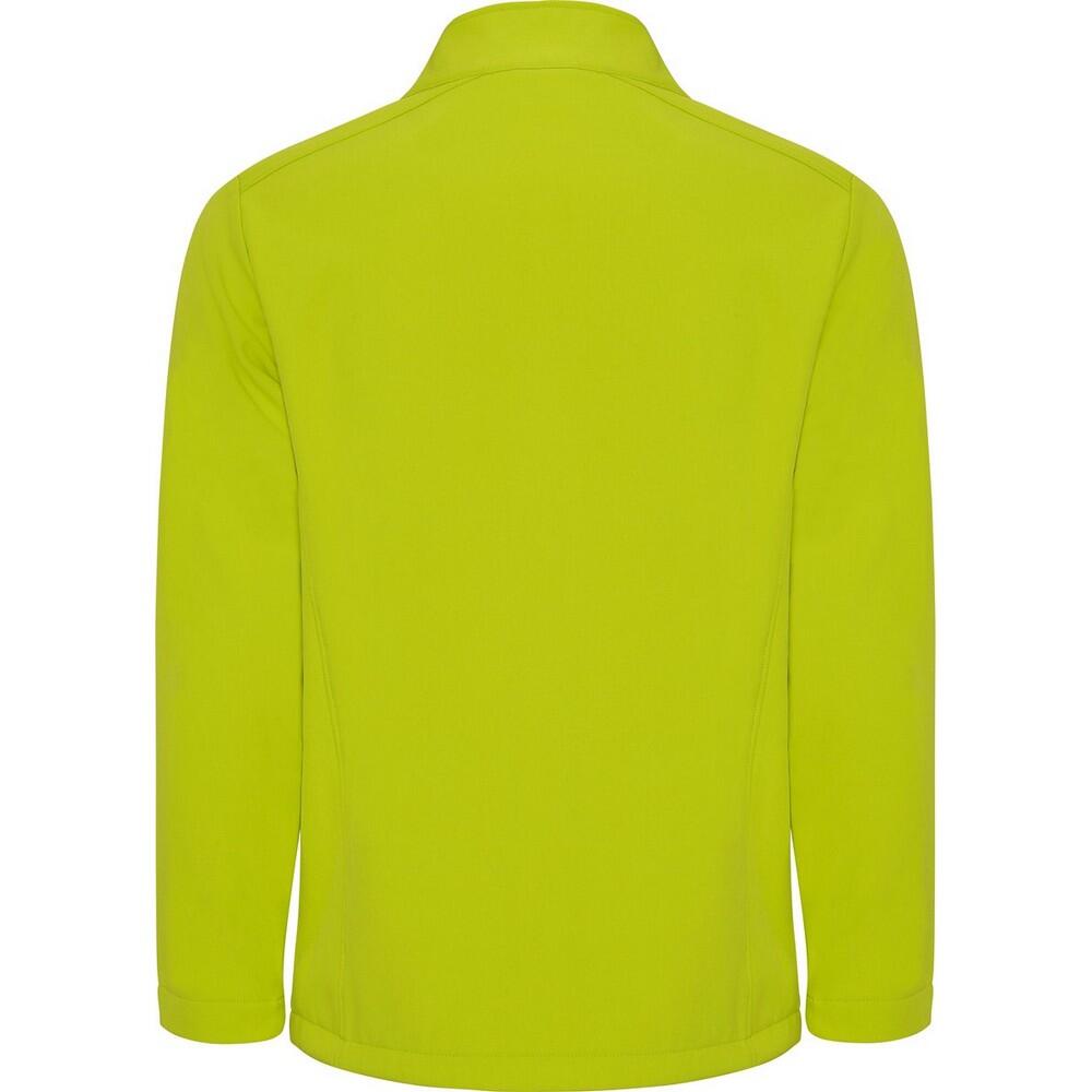 Heren Nebraska Soft Shell Jas (Lime Punch) 2/4