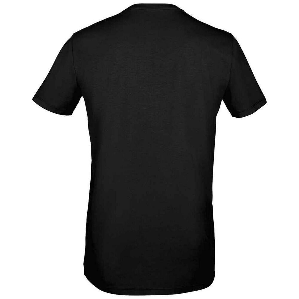 T-Shirt Millenium para homem (Preto Profundo) 2/4