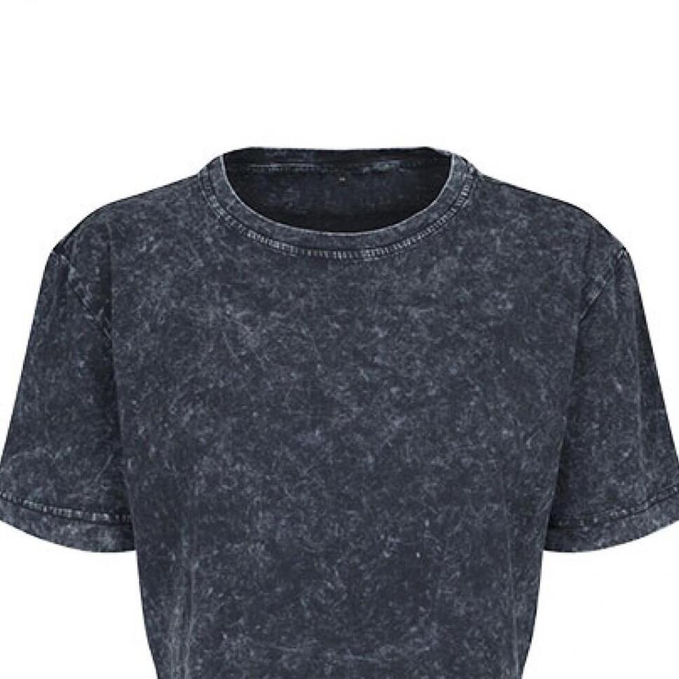 Koszulka Damska Acid Wash Crop T-shirt