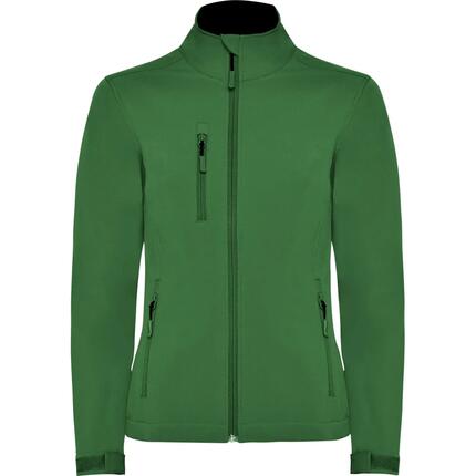 Dames Nebraska Zachte Shell Jas (Fles groen)