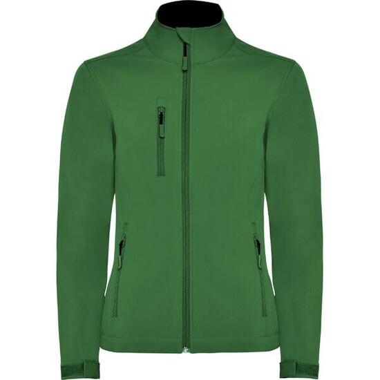 Dames Nebraska Zachte Shell Jas (Fles groen)