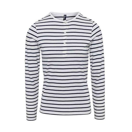 Maglietta Manica Arrotolata Donna Premier Long John Indaco