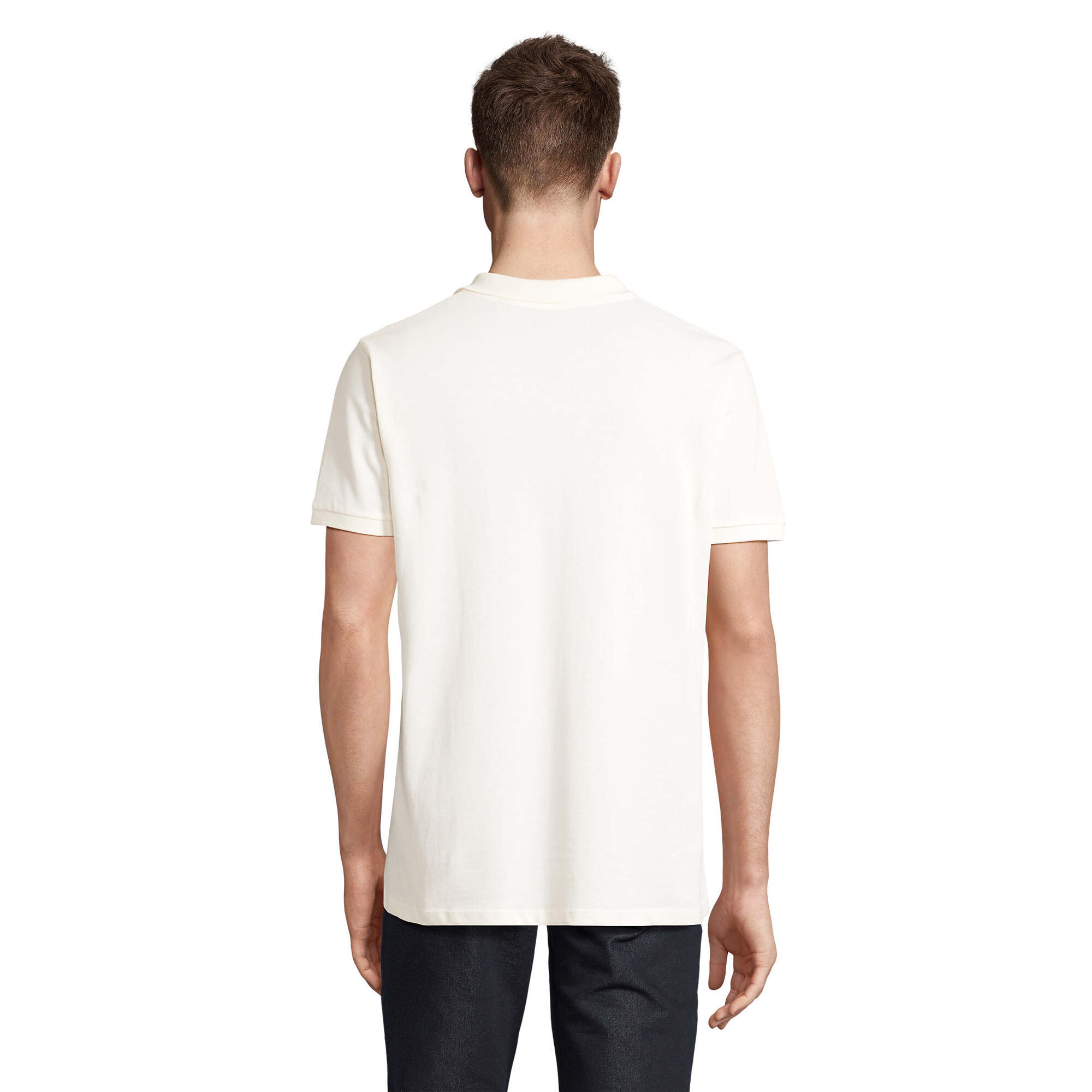 Polo PLANET Homme (Blanc Cassé) 2/4