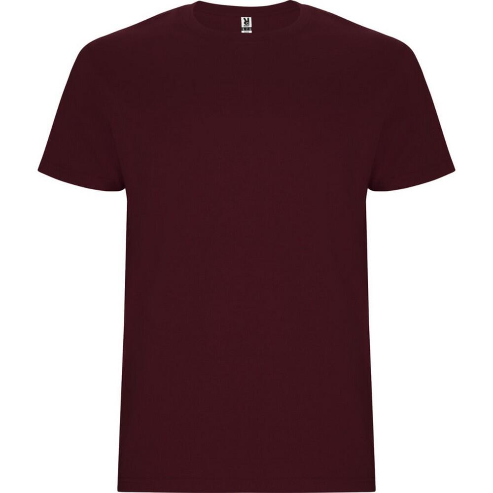 Roly - Tshirt Stafford Enfant (rouge Grenat) - T-shirt Manches Courtes - Bordeaux|rouge -  4 À 6 Ans - Decathlon