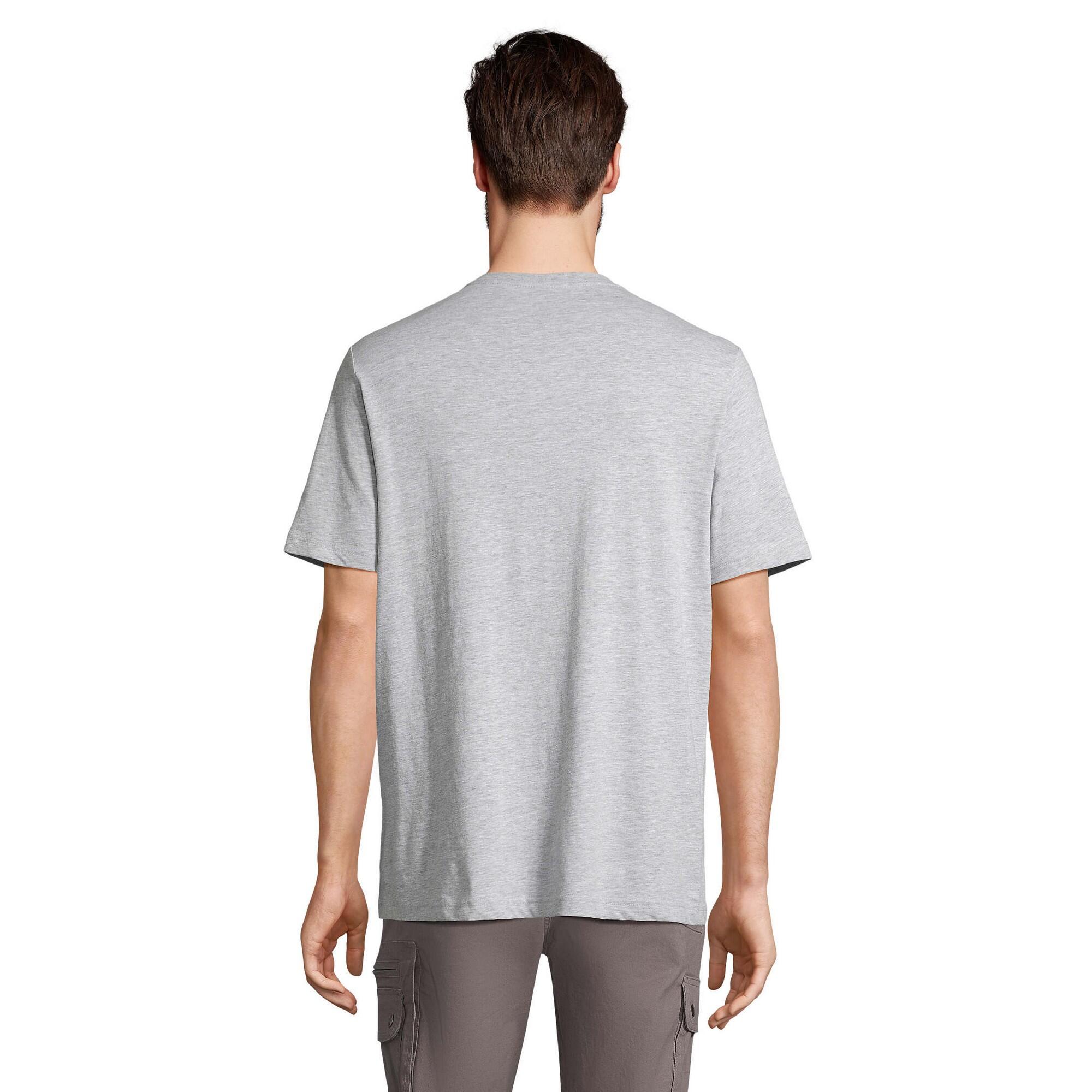 Tshirt TUNER Adulte (Gris Clair Chiné) 2/4