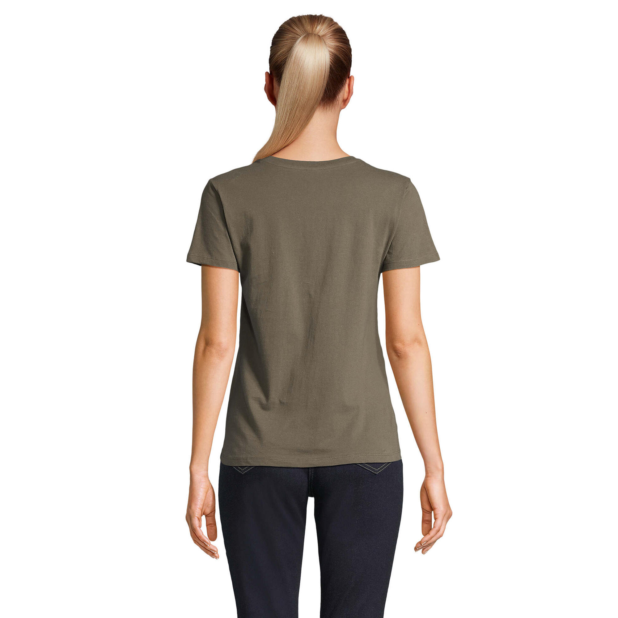 Tshirt REGENT Femme (Kaki) 2/3