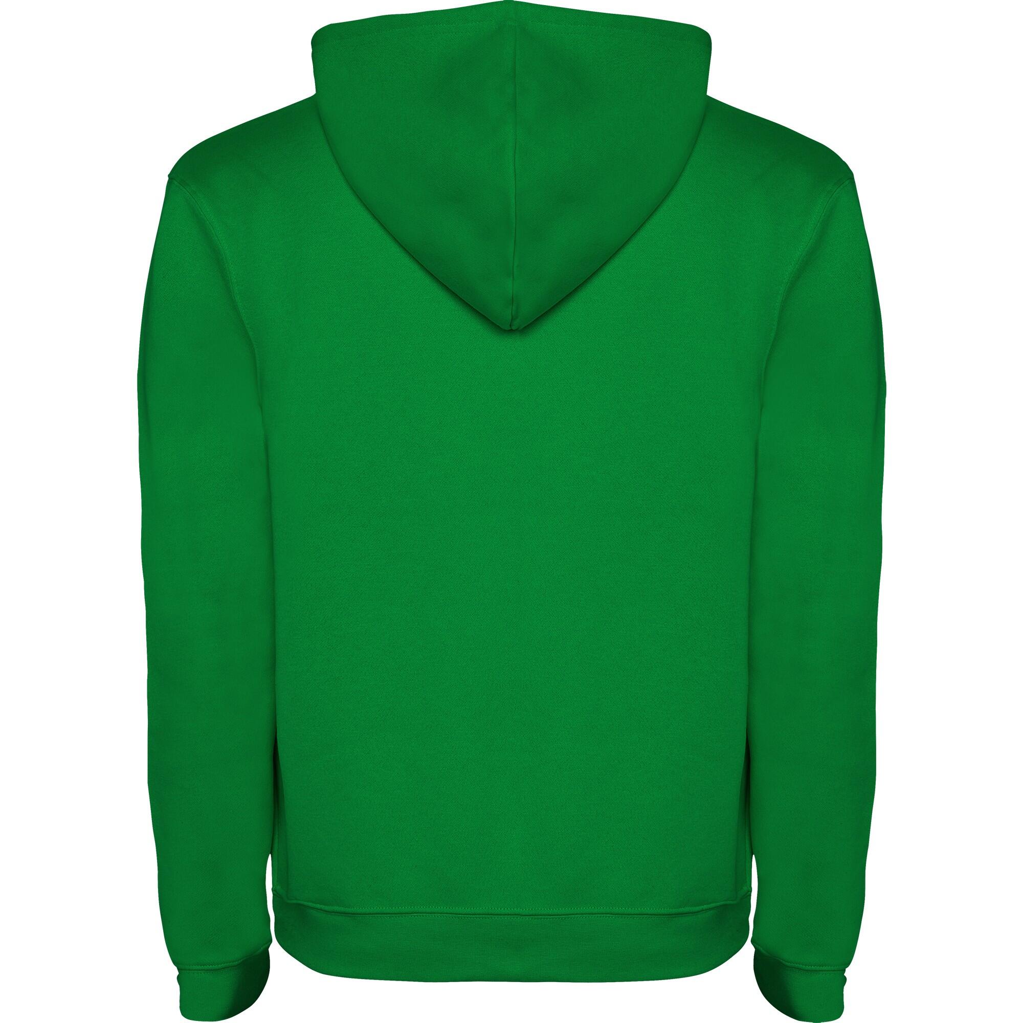 Sudadera Urban para Niños/Niñas Verde Kelly, Blanco 2/4