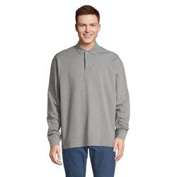 Sweat POLO HERITAGE Adulte (Gris Chiné)
